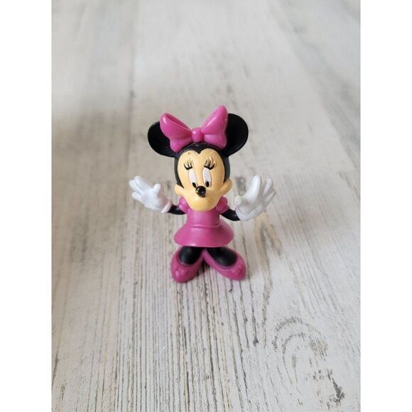 Mickey girlfriend Minnie Mouse miniature toy figure - Picture 1 of 4